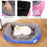 Large Waterproof Pet Bed | Washable Square Cushion for Cats & Dogs - Zyvlio