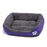 Large Waterproof Pet Bed | Washable Square Cushion for Cats & Dogs - Zyvlio