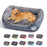 Large Waterproof Pet Bed | Washable Square Cushion for Cats & Dogs - Zyvlio