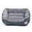 Large Waterproof Pet Bed | Washable Square Cushion for Cats & Dogs - Zyvlio