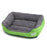 Large Waterproof Pet Bed | Washable Square Cushion for Cats & Dogs - Zyvlio