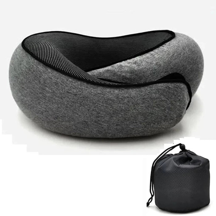 U-Shaped Travel Neck Pillow | Ergonomic Memory Foam Support - Zyvlio