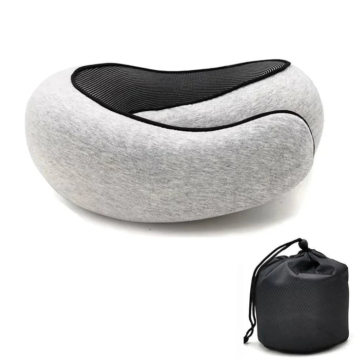 U-Shaped Travel Neck Pillow | Ergonomic Memory Foam Support - Zyvlio